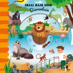 Boek Draai Maar Door Dierentuin