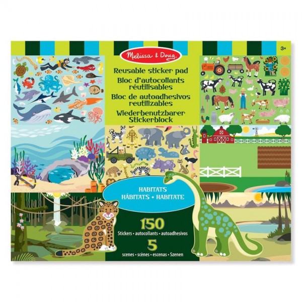 Stickerboek Groot Dieren 35x28cm
