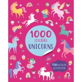 Vergroot Boek Stickerboek 1000 Stickers Unicorn Boek Stickerboek 1000 Stickers Unicorn
