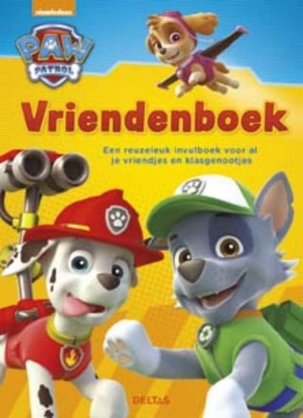 Paw Patrol Vriendenboek