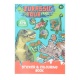 Kleur En Stickerboek Dino Jurassic