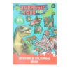 Bekijken Kleur En Stickerboek Dino Jurassic