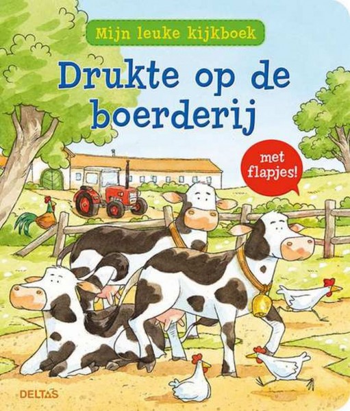 Boek Mijn Leuke Kijkboek Drukte Op De Boerderij