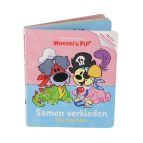 Boek Woezel en Pip samen verkleden