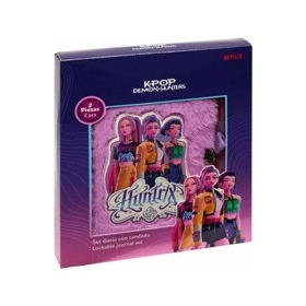 Vergroot Kpop Demon Hunter Set Met Geheim Dagboek Met 10 Kleuren Pen Kpop Demon Hunter Set Met Geheim Dagboek Met 10 Kleuren Pen