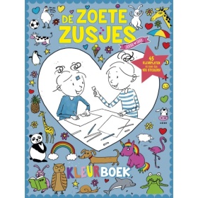 Vergroot Boek Zoete Zusjes Kleurboek Met Meer Dan 100 Stickers Boek Zoete Zusjes Kleurboek Met Meer Dan 100 Stickers