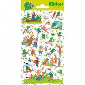 Vergroot Stickers Kikker & Vriendjes Stickers Kikker & Vriendjes