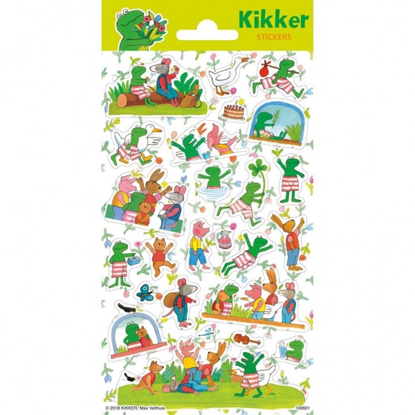 Stickers Kikker & Vriendjes