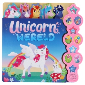 Vergroot Boek Geluidenboek Unicorn Wereld Boek Geluidenboek Unicorn Wereld