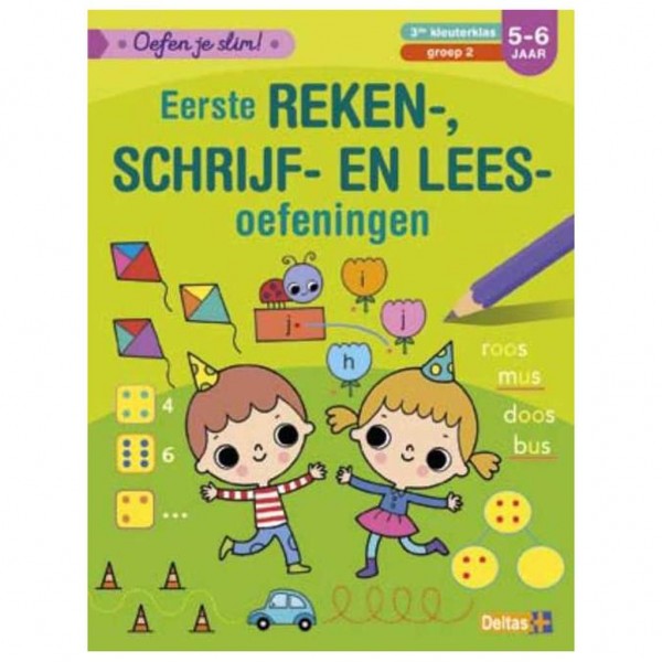 Eerste Reken- Schrijf- En Leesoefeningen, 5-6 Jaar Stuk