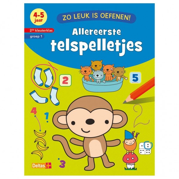 Boek Zo Leuk Is Oefenen Telspelletjes (4-5 Jaar)