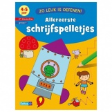 Boek Zo Leuk Is Oefenen Schrijfspelletjes (4-5 Jaar)