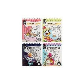 Vergroot Kleurboek Cute & Comfy Mini 10 X 10 Cm Kleurboek Cute & Comfy Mini 10 X 10 Cm