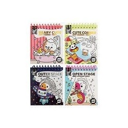 Kleurboek Cute & Comfy Mini 10 X 10 Cm
