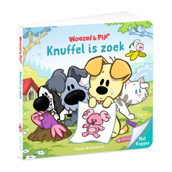 Knuffel is zoek. Nederhorst, Guusje, Kartonboek