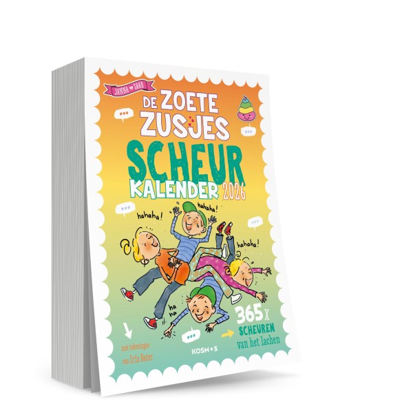 De Zoete Zusjes Moppenscheurkalender afbeelding