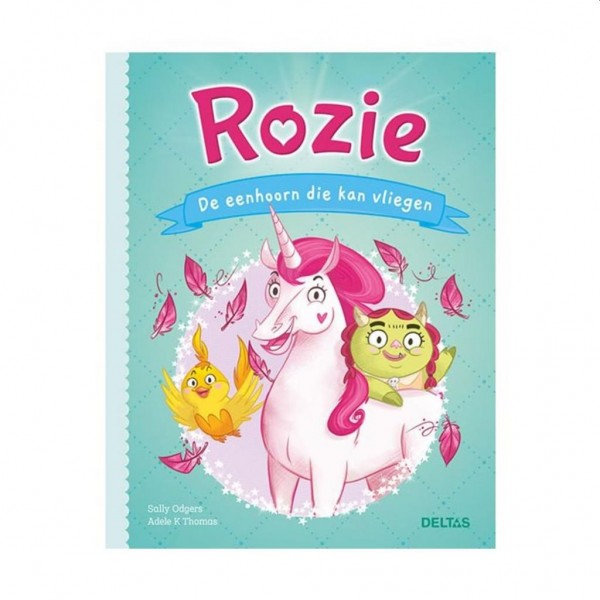 Boek Rozie de Eenhoorn die Kan Vliegen 7-9 Jaar