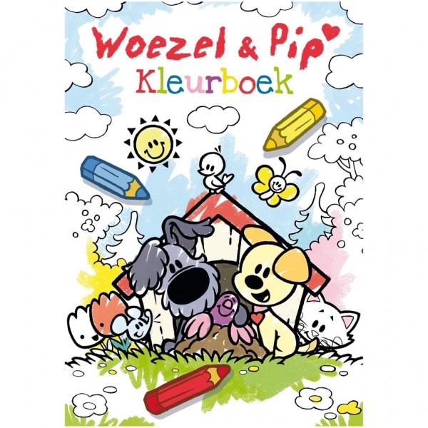 Kleurboek Woezel Pip huismerk kopen in de aanbieding Kleurboek Woezel Pip huismerk kopen in de aanbieding