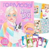 Topmodel nummer stickers Fantasy