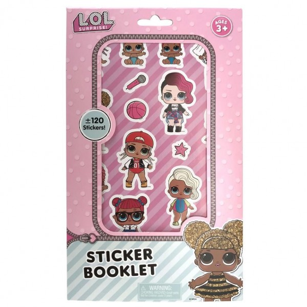 Mga Lol Surprise Stickerboekje mga kopen in de aanbieding