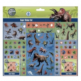 Vergroot Stickerset Dinosaurus 500-Delig Stickerset Dinosaurus 500-Delig