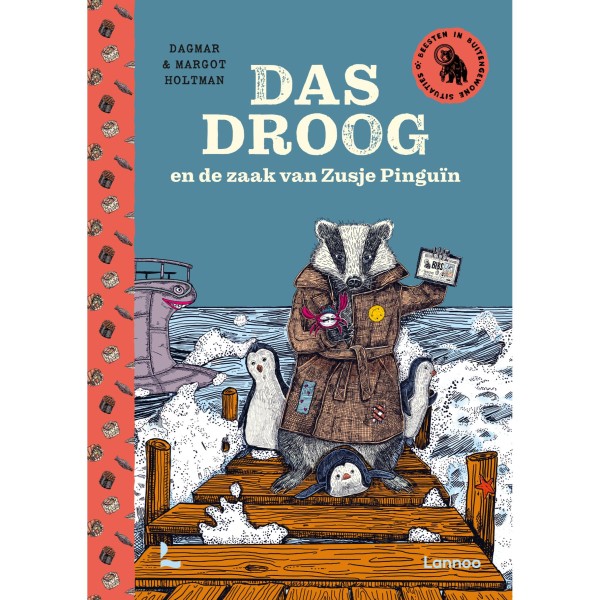 Boek Das Droog En De Zaak Van Zusje Pinquin afbeelding