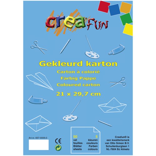 Karton Gekleurd huismerk kopen in de aanbieding