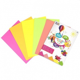 Vergroot Papier A4 Fluorkleur 40 Stuks Papier A4 Fluorkleur 40 Stuks