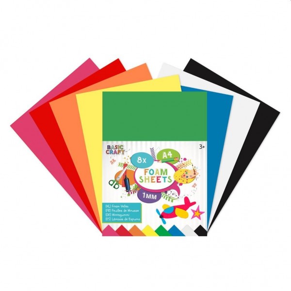 Foam Bladen A4 8 Stuks