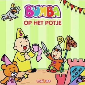 Vergroot Bumba Kartonboek met Flapjes - Op het Potje Bumba Kartonboek met Flapjes - Op het Potje