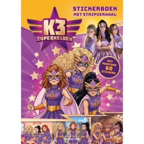 Vergroot K3 Stickerboek - Superhelden K3 Stickerboek - Superhelden