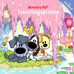 Vergroot Boek Woezel EN Pip Lievelingsplekjes Xl Uitklap Boek Woezel EN Pip Lievelingsplekjes Xl Uitklap