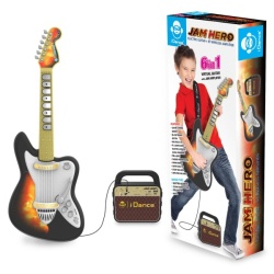 Idance Electrische Gitaar Jam Hero + Versterker