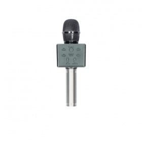 Vergroot Microfoon Karaoke Zwart Bluetooth Usb Microfoon Karaoke Zwart Bluetooth Usb