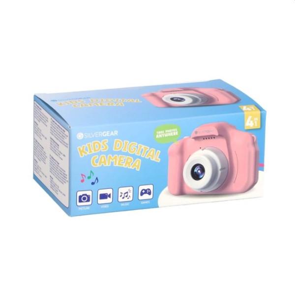 Kindercamera Full Hd Roze-Blauw Usb