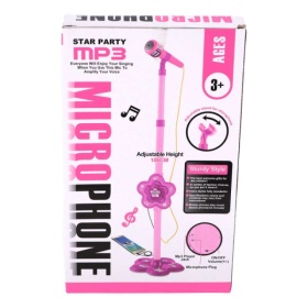 Vergroot Microfoon Karaoke Roze Microfoon Karaoke Roze