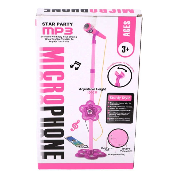 Microfoon Karaoke Roze