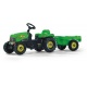 Rolly Toys Roller Kid tractor met aanhanger groen