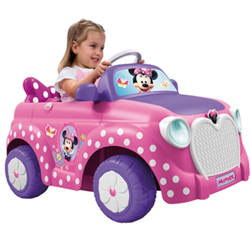 Menagerry Gedeeltelijk Rechtzetten Feber Accu Auto Minnie Mouse