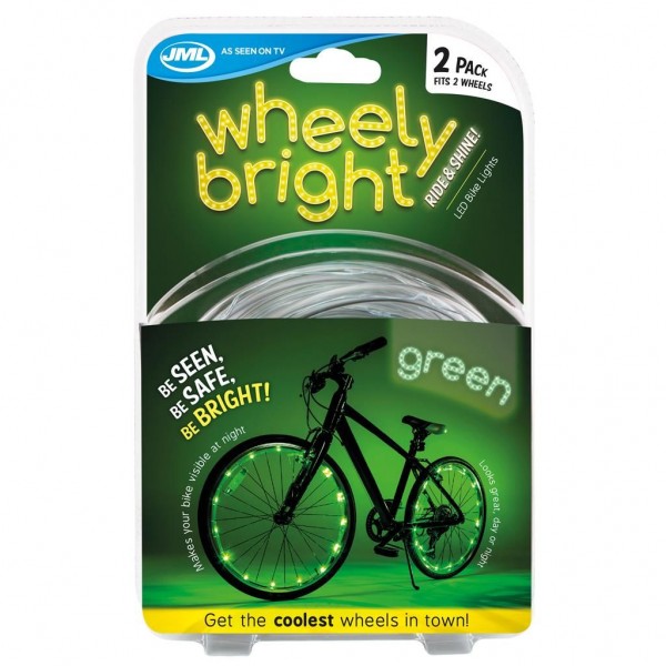 Wheely Bright Green 2 Stuks