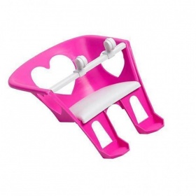 Vergroot Poppenfietsstoel Roze Poppenfietsstoel Roze