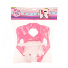 Poppenfietsstoel Baby Roze