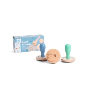 Zand Stempelvormen Hout 3 Stuks Bs Toys