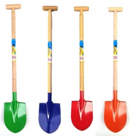 Vergroot Schep Met Metaal Punt 80 Cm Assorti Schep Met Metaal Punt 80 Cm Assorti
