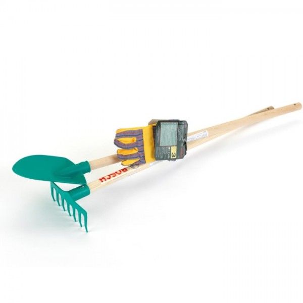Schep En Hark Met Handschoenen Bosch