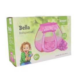 Vergroot Speeltent Met 100 Ballen Roze Speeltent Met 100 Ballen Roze