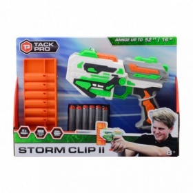 Vergroot Tack Pro Storm Clip 6 Clips 6 Darts 31cm Tack Pro Storm Clip 6 Clips 6 Darts 31cm