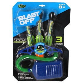 Vergroot Zoom Rocket Launcher Zing Met 3 Pijlen Zoom Rocket Launcher Zing Met 3 Pijlen