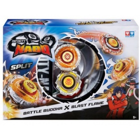 Vergroot Infinity Nado Battle Buddha versus Blast Flame Infinity Nado Battle Buddha versus Blast Flame