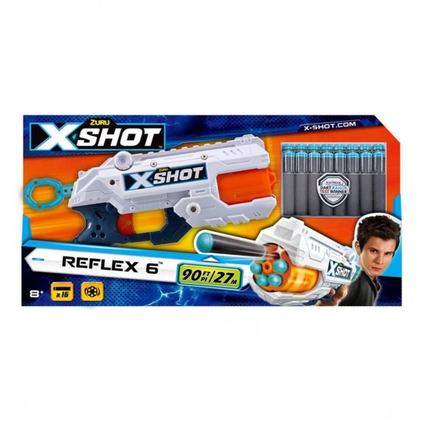 X-Shot Excel Reflex 6 (16 Darts)